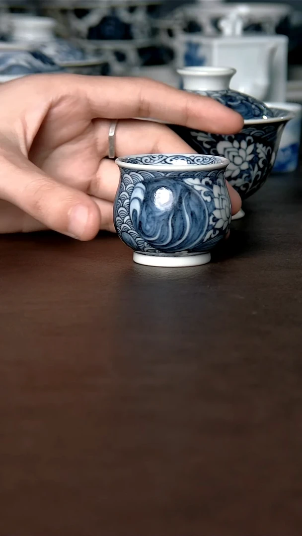 其他瓷胖头鱼小杯杯