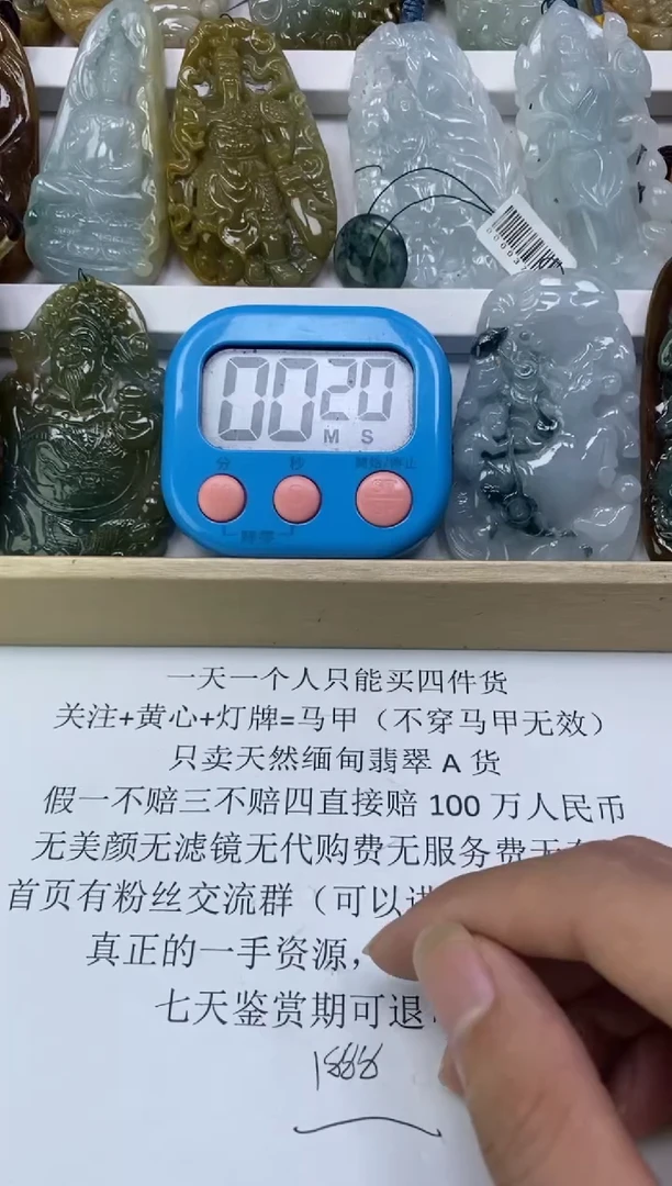 翡翠未镶嵌颈饰宁**远天然翡翠