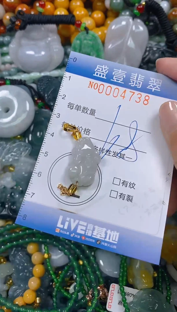 颈饰未镶嵌翡翠闪购0004738