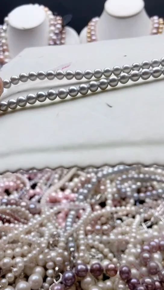 淡水珍珠未镶嵌颈饰1