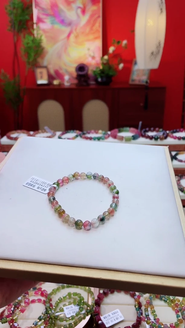 未镶嵌手串碧玺手串多样性发一