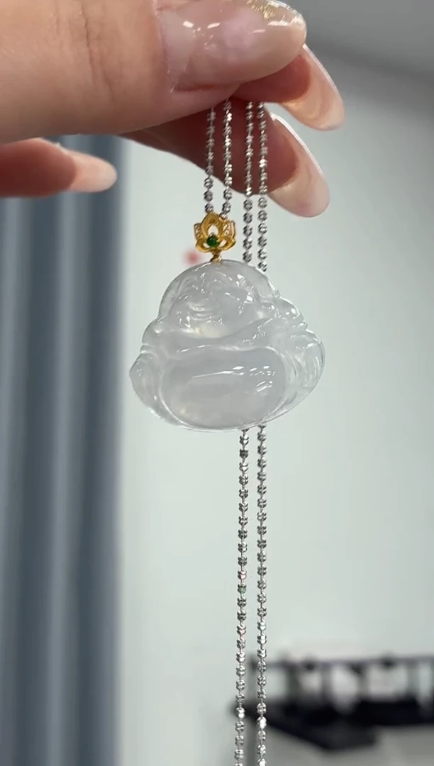 18K金镶嵌定制翡翠DDJ36750