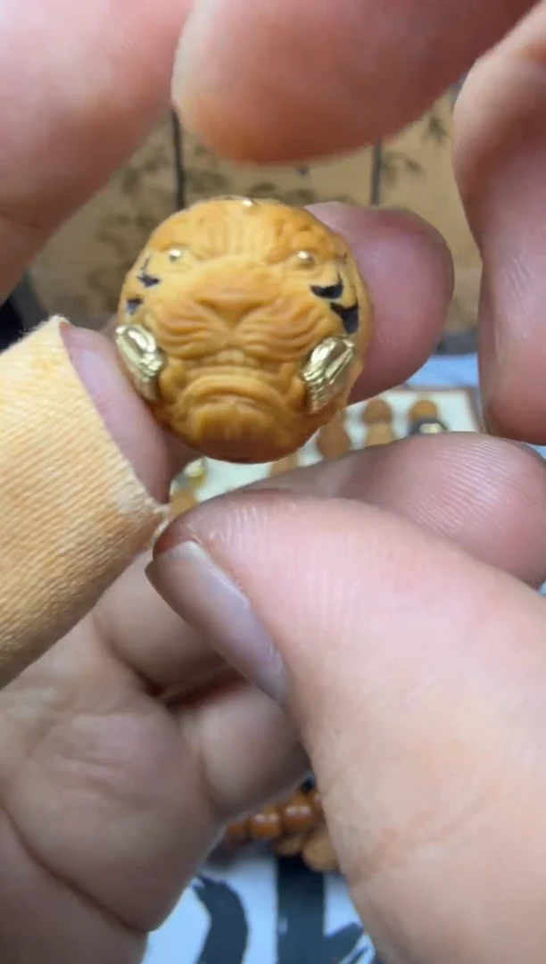 吊坠猴头核桃山君 重工