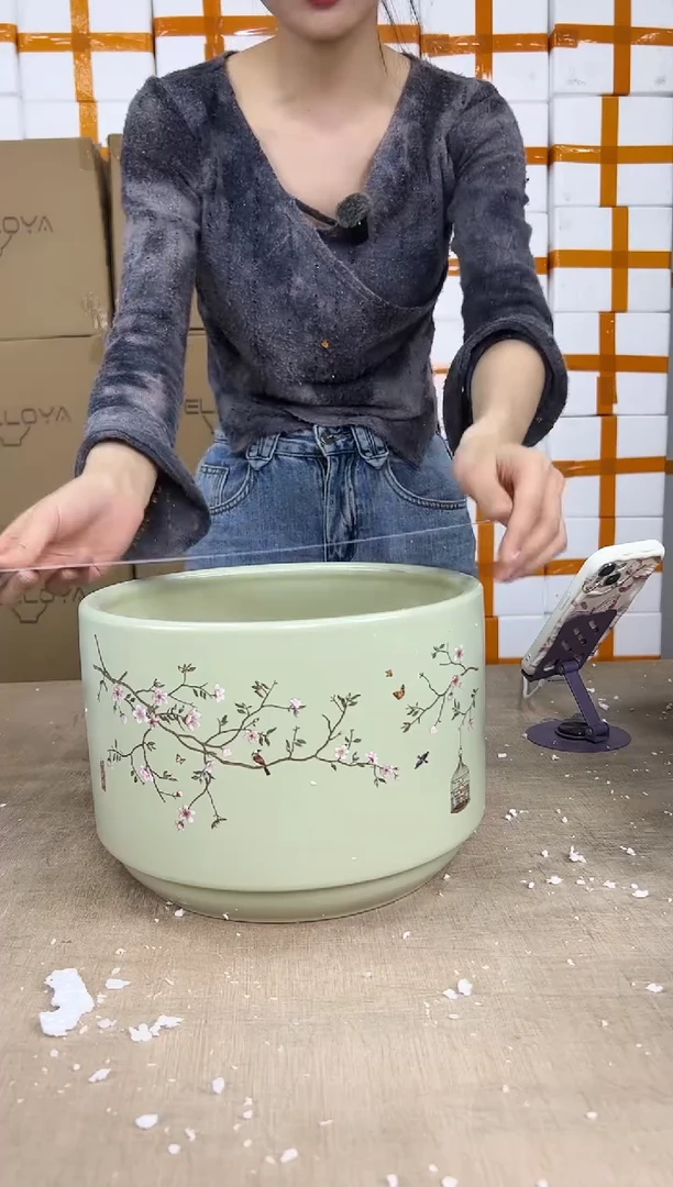 蝴蝶兰鸟笼绿色大号25x18
