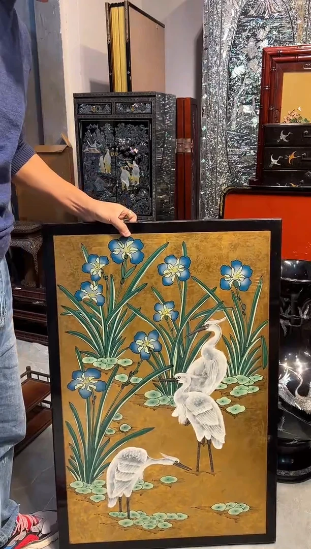 实木金箔挂屏实木金箔挂屏