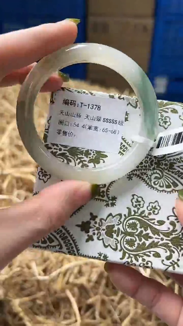 未镶嵌手镯石英质玉T1378