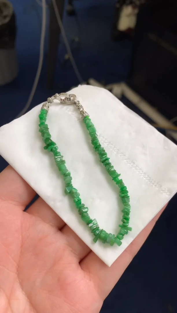未镶嵌手链翡翠翡翠