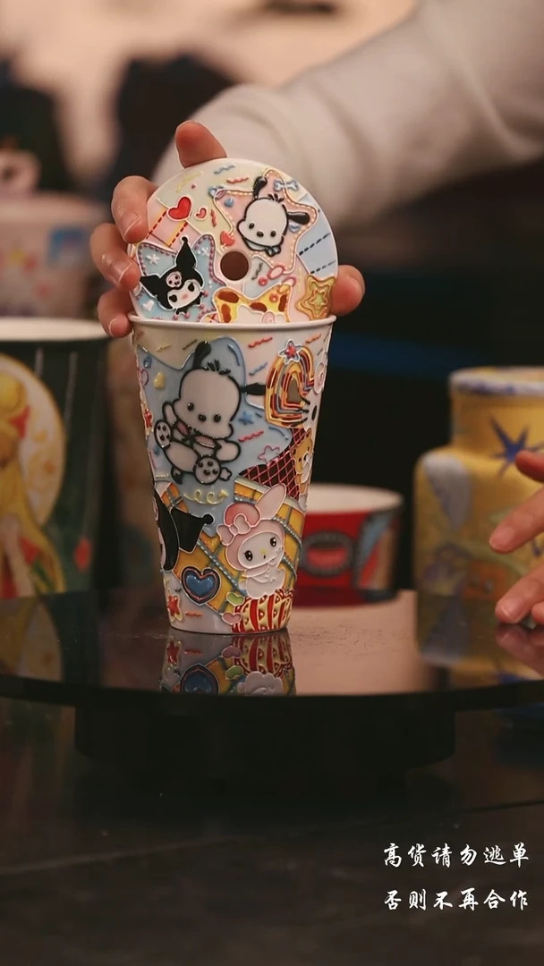 陶瓷景德镇可爱设计师款陶瓷