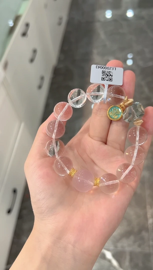 水晶手串未镶嵌手串