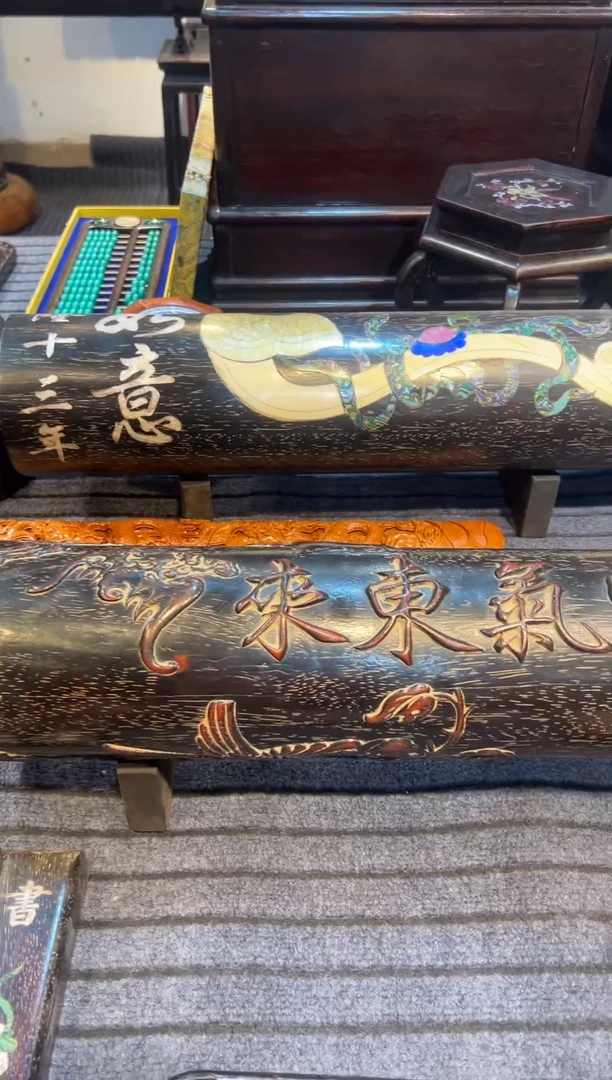 檀香紫檀（小叶紫檀）紫气东来横财