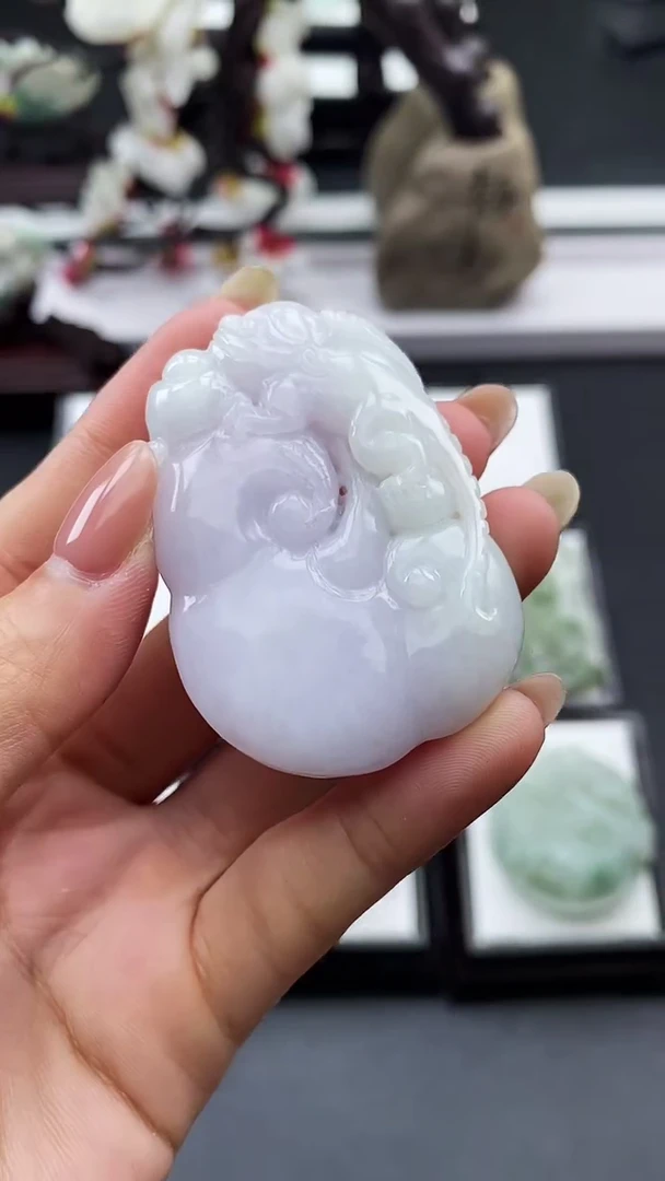 【闪购商品】翡翠颈饰未镶嵌天然缅甸A货翡翠