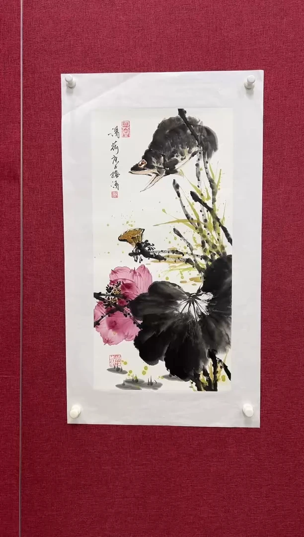 国画梅清老师2pc花鸟作品