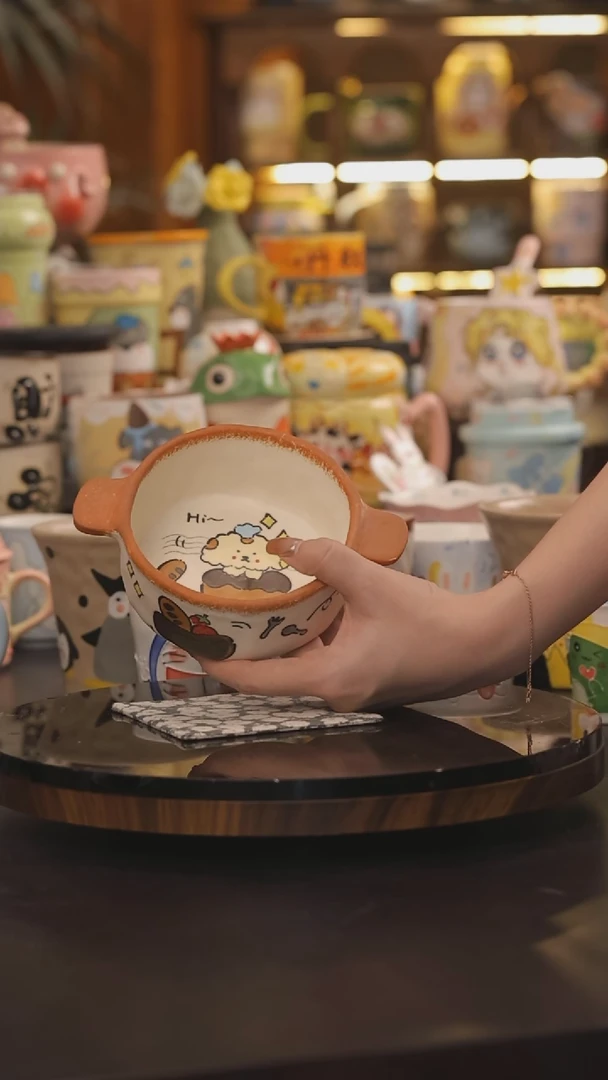 景德镇釉下彩绘设计师款式陶瓷