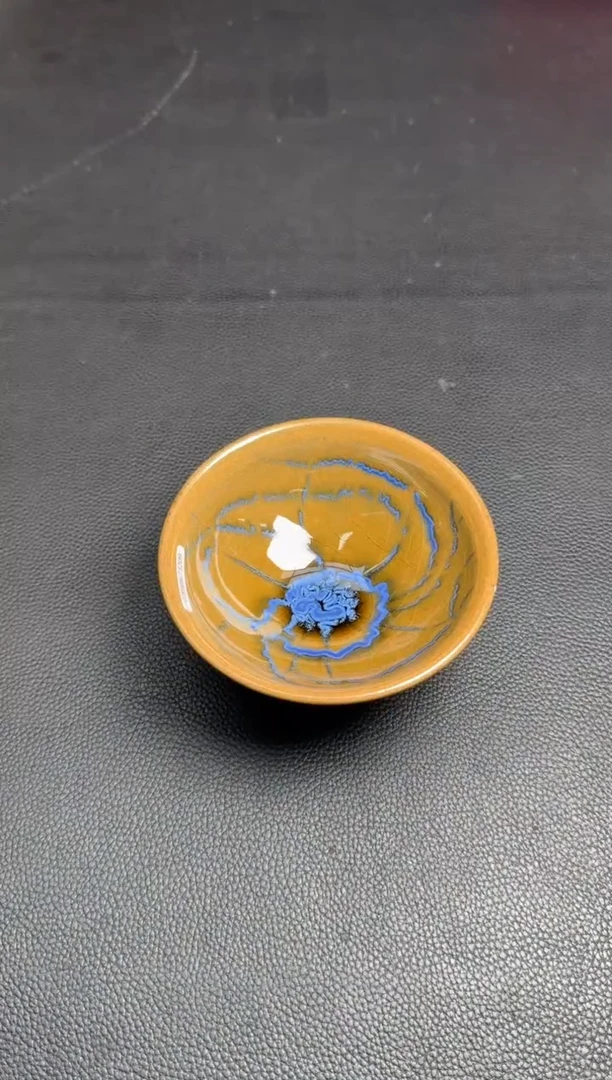 茶盏蔡炳昆柴烧盏155