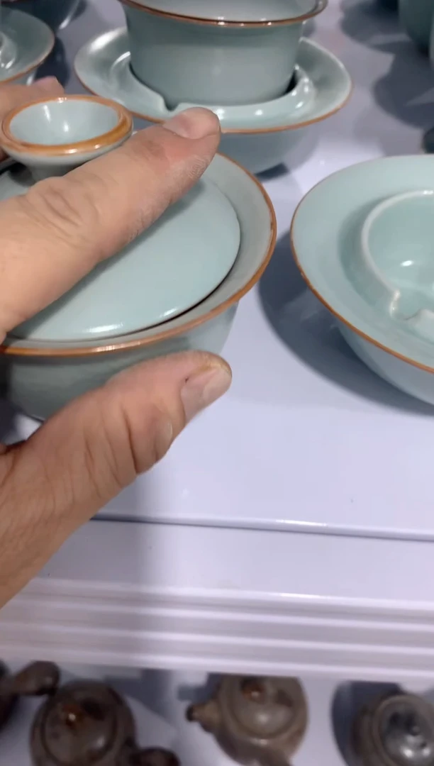 【闪购商品】茶壶茶杯茶碗三才盖碗（轻轻微瑕）