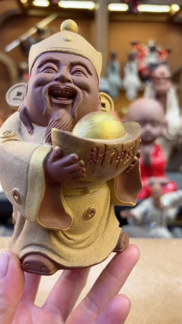 【闪购商品】紫砂茶宠器闵茶宠摆件