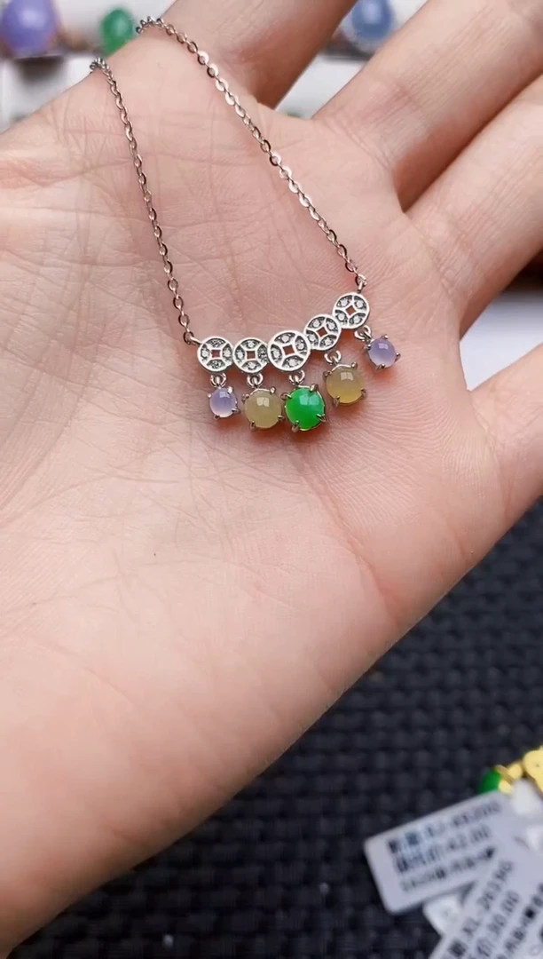 银S925镶嵌戒指翡翠5608