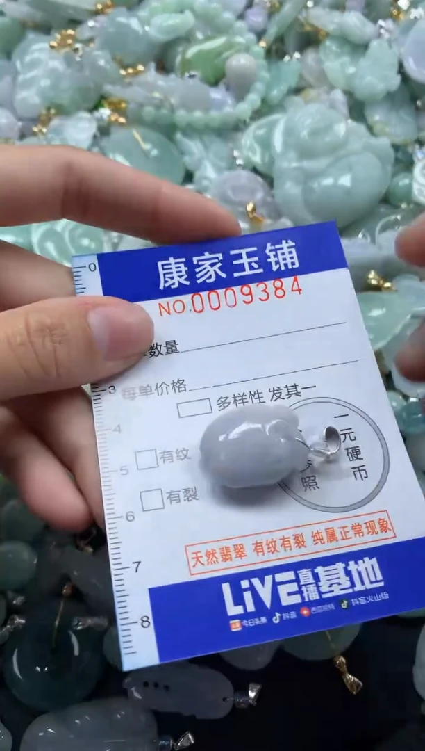 颈饰未镶嵌翡翠9384