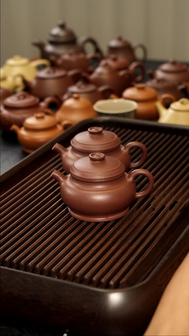 茶壶紫砂微瑕紫泥版本颂金150cc