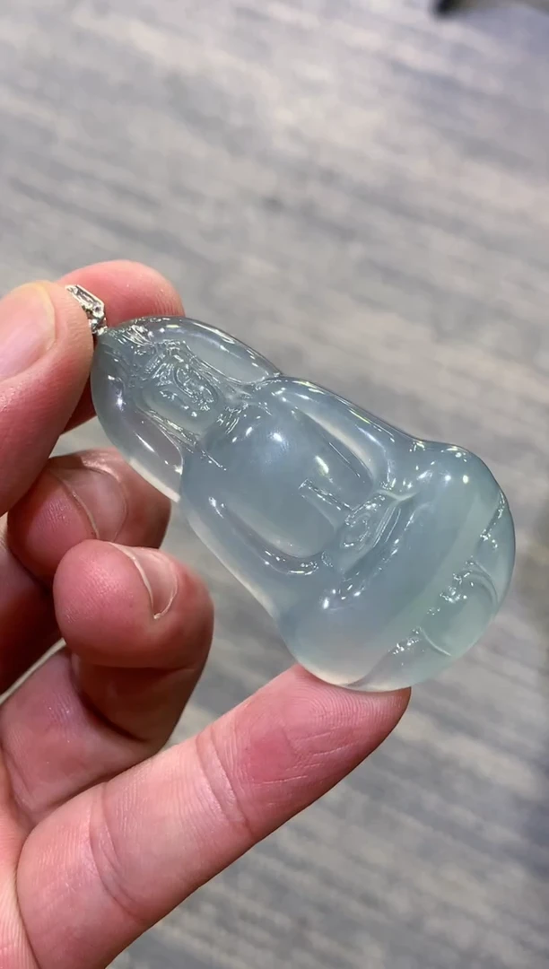 颈饰未镶嵌翡翠天然A货翡翠