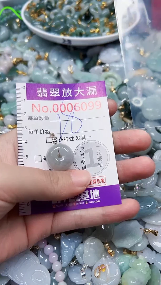 颈饰未镶嵌翡翠6099