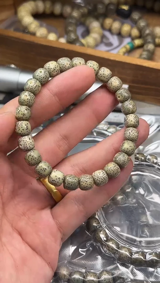 手串星月菩提003 绿冰福利9*8