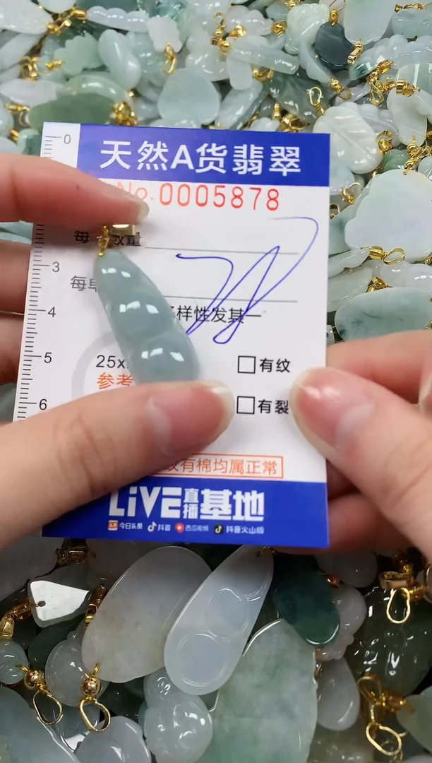 颈饰未镶嵌翡翠纯天然a货翡翠