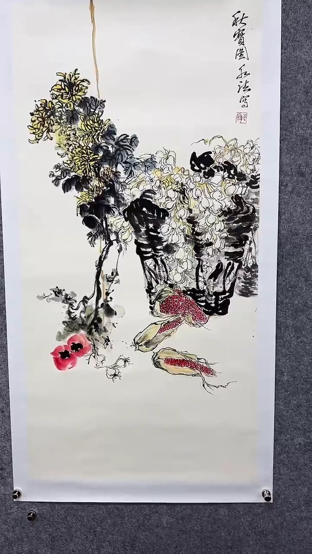 国画何S法-8P-花鸟