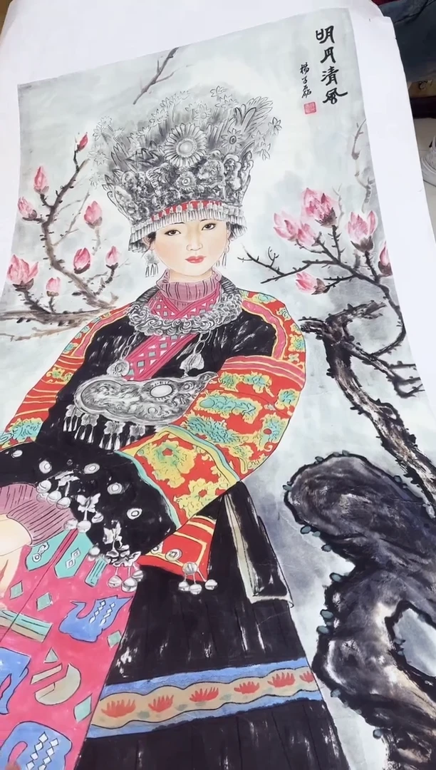 国画九霄甄选国画作品zhb032