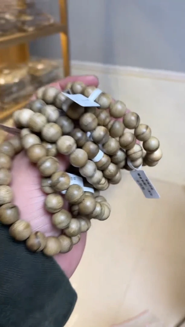 【闪购商品】沉香手串达拉干圆珠单圈1.1多样性发其一