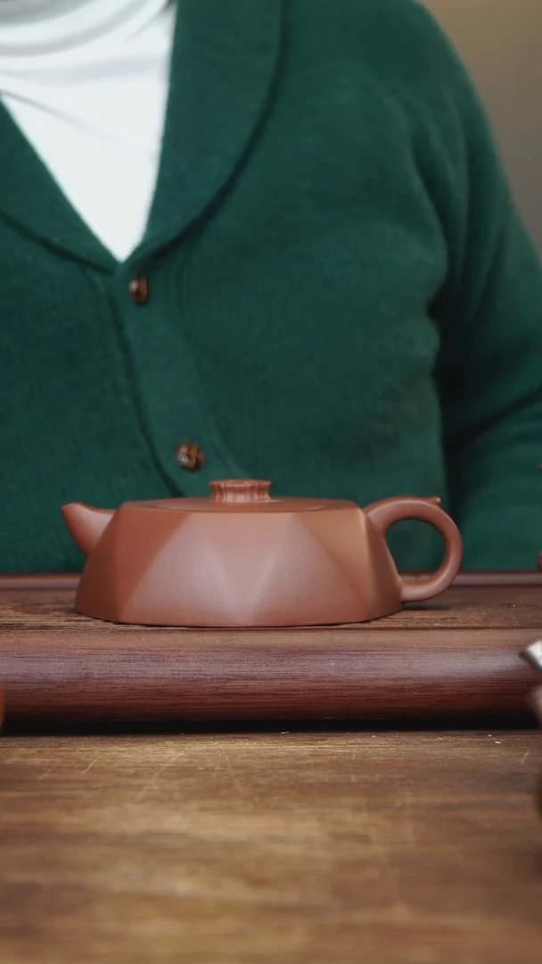 【闪购商品】紫砂茶壶主播作品鼎盛八方 底槽清 320ml