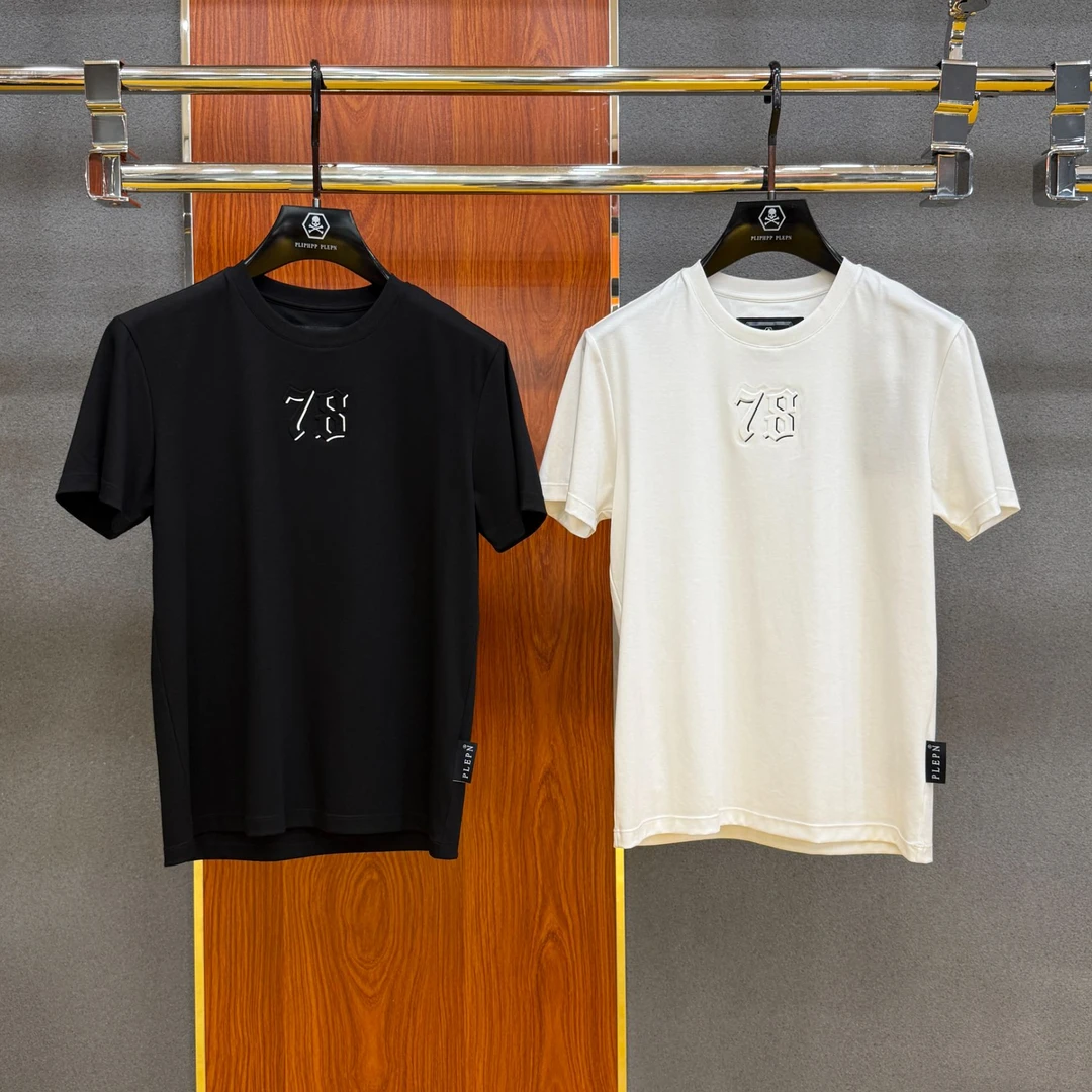 PLIPHPPPLEPN正品PP78高端圆领男士男款潮流修身短袖新款T恤1661