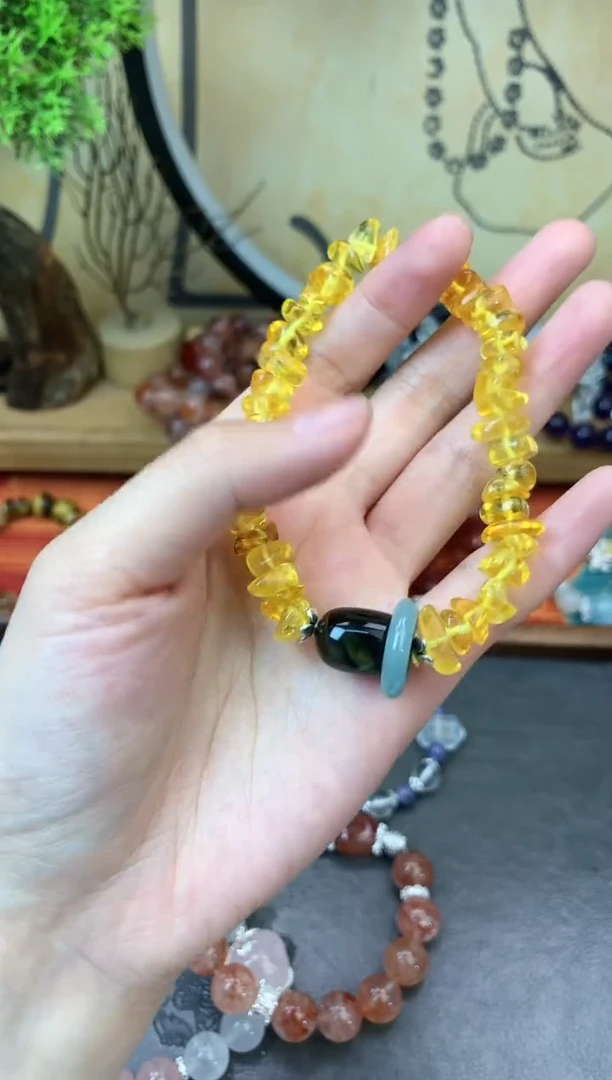 【闪购商品】金珀手链未镶嵌177手串