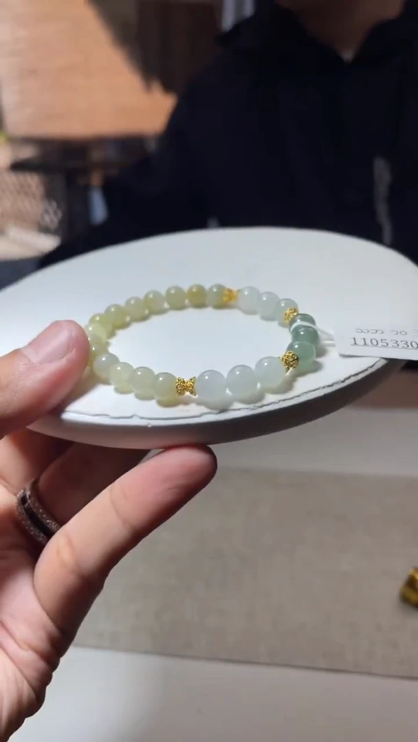 未镶嵌手链翡翠手串