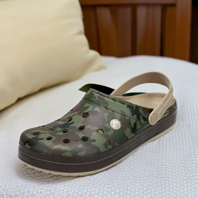 卡家/卡洛班迷彩二代洞洞鞋