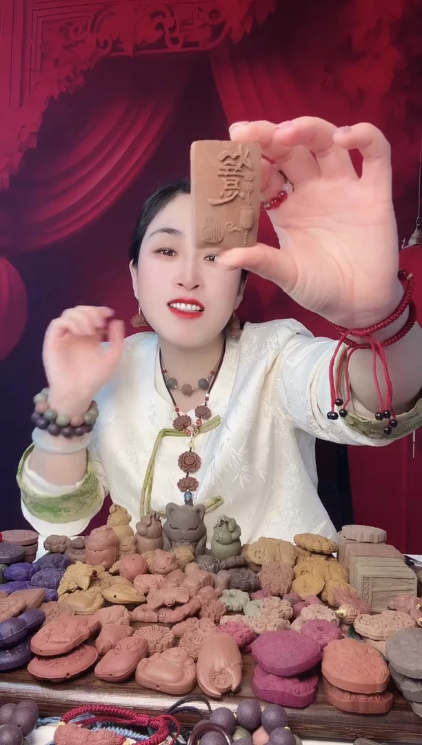 【闪购商品】泥塑疏肝清火吉祥如意香牌