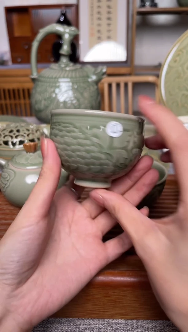瓷器422徐杰 纯手工主人杯