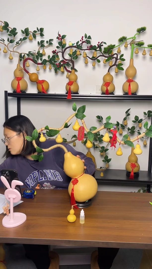 葫芦到家，福禄到家。