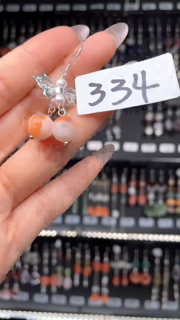 紫晶耳饰银S925镶嵌喜欢拍