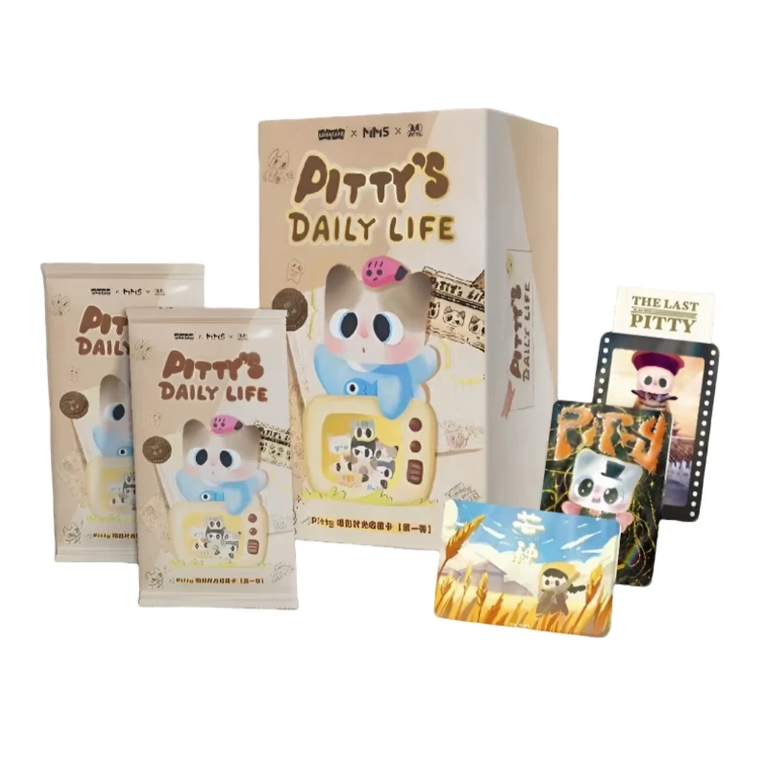 【点盒】新品.Pitty《喵影时光》系列收藏卡 第一弹 盲盒收藏卡