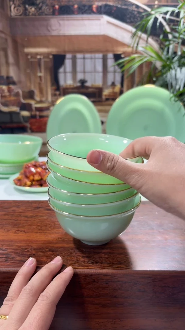 【闪购商品】....4.5英寸玉瓷碗6个口径11.5厘米