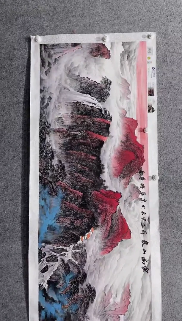 国画张传亭老师的作品3
