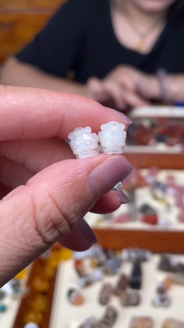 淡水珍珠未镶嵌颈饰63尸陀林对珠