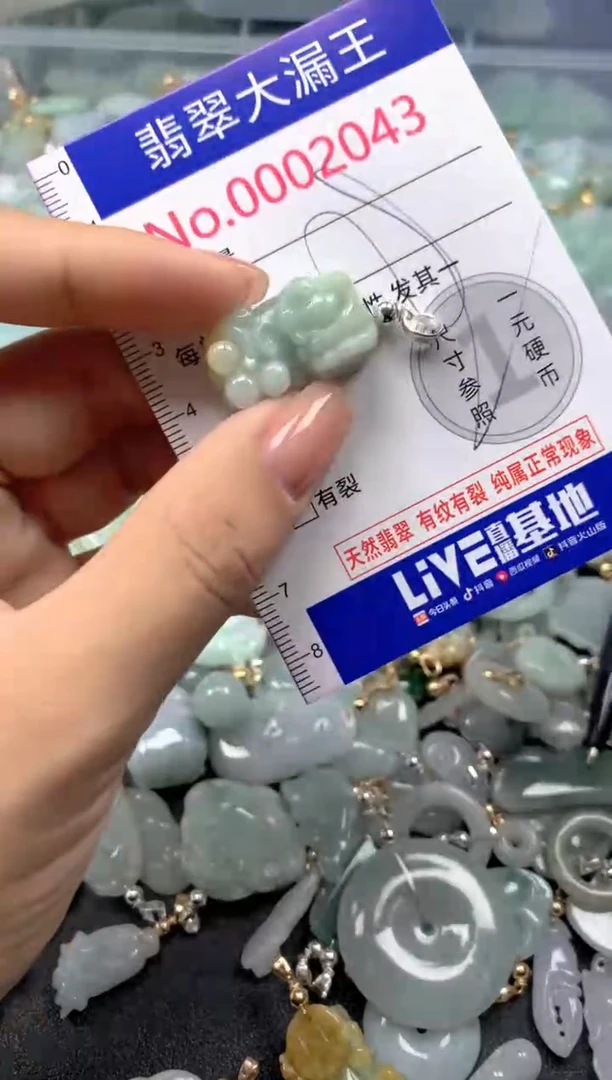 颈饰未镶嵌翡翠2043