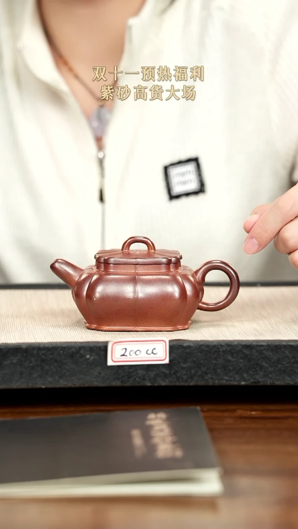 茶壶紫砂紫砂 200cc