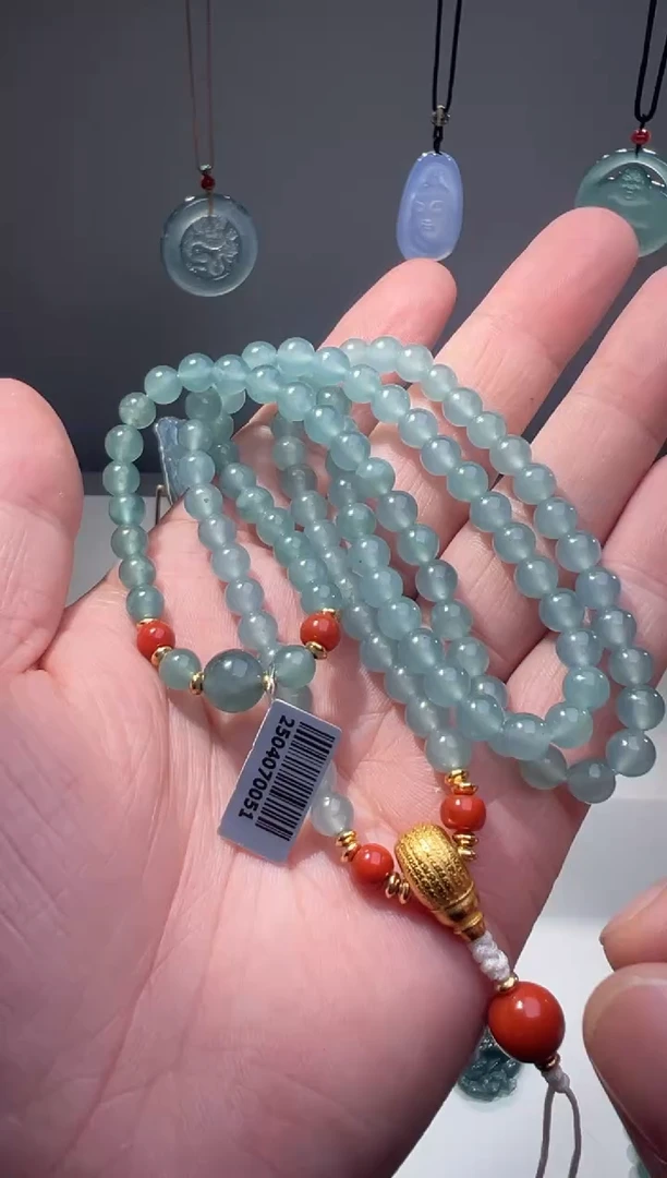 项链未镶嵌翡翠长串