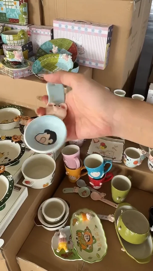 陶瓷【唯品瓷】手工手绘陶瓷直播间