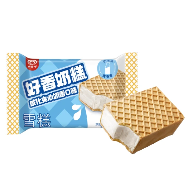 和路雪威化夹心奶香口味雪糕 45g