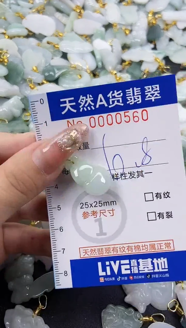 翡翠未镶嵌颈饰天然A货翡翠