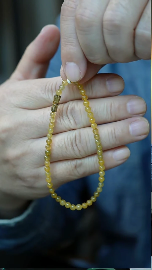 未镶嵌手串翡翠4号-4mm手串/D/1